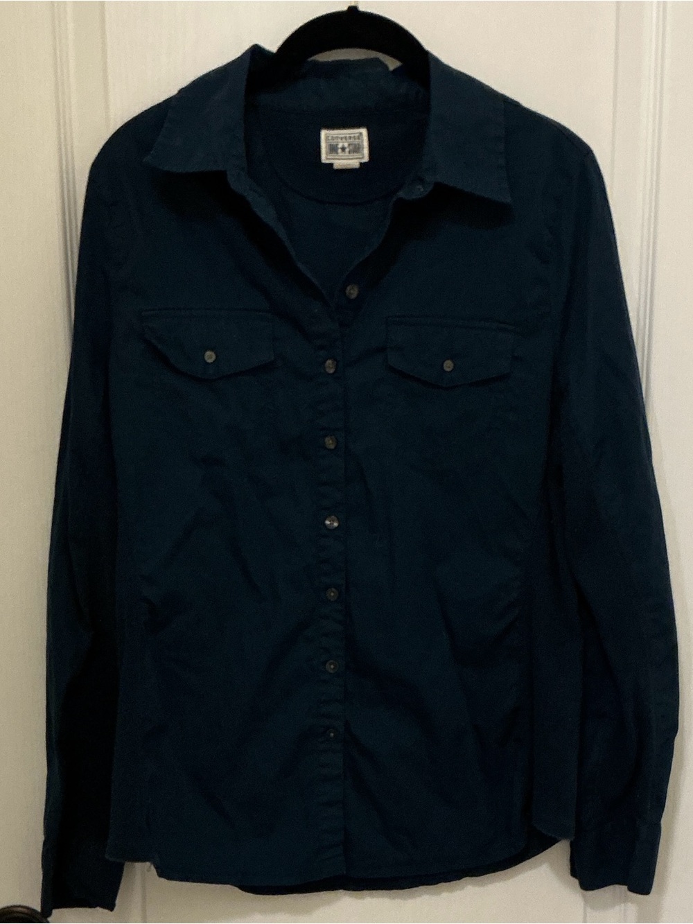ASO Elena Gilbert Katherine Pierce Converse One Star Utility Button Down Shirt